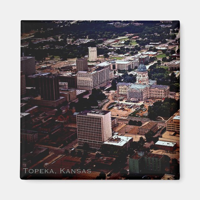 Íman Topeka, Kansas (Frente)