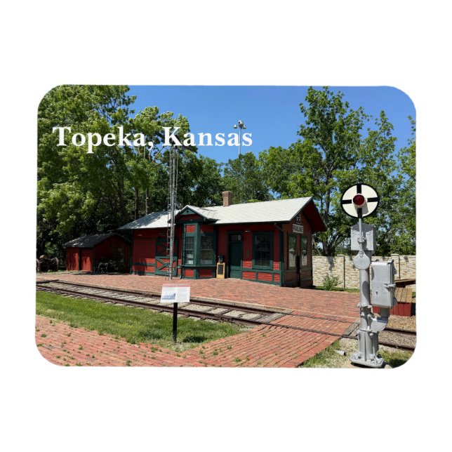 Íman Topeka Kansas (Horizontal)