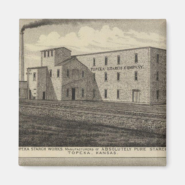 Íman Topeka Starch Workand Residence of DM Howard (Frente)