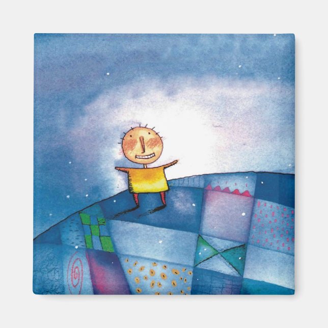 Íman Topo do Mundo (Frente)