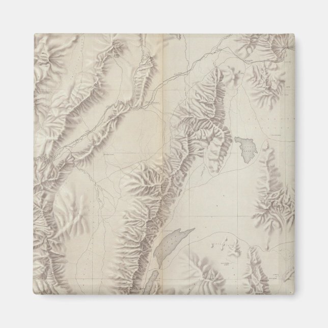 Íman Topográfico do Plateau de Nevada (Frente)