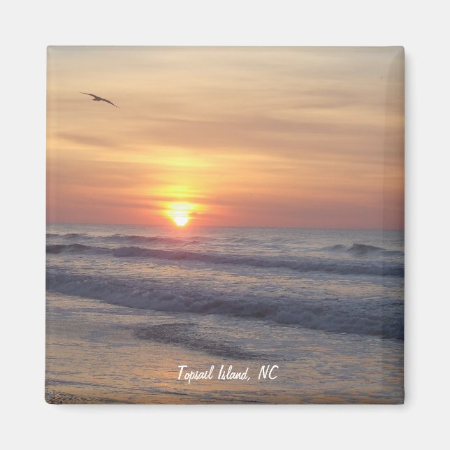 Íman Topsail Island NC (Frente)