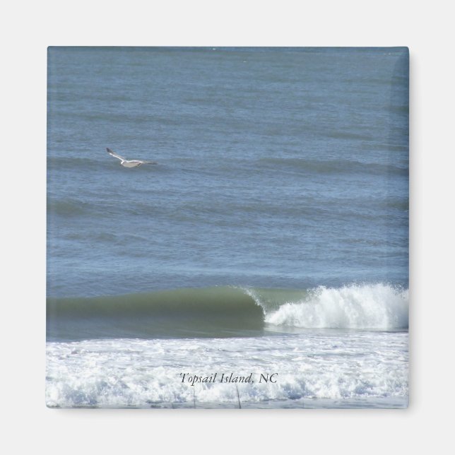 Íman Topsail Island, NC Magnet (Frente)