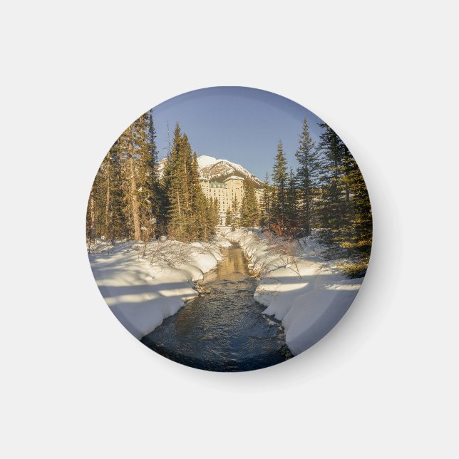 Íman Toque de inverno no lago Louise (Frente)
