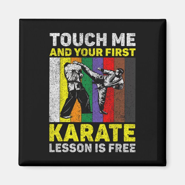 Íman Toque Em Mim E Sua Lição De Karate É Livre (Frente)