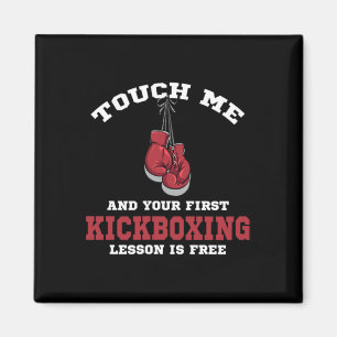 Íman Toque em Mim E Sua Primeira Aula de Kickboxing É G