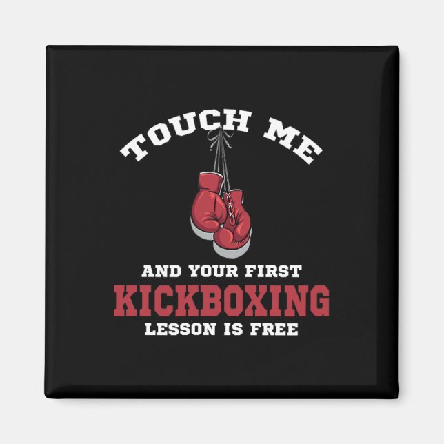Íman Toque em Mim E Sua Primeira Aula de Kickboxing É G (Frente)