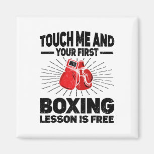 Íman Toque Em Mim E Sua Primeira Lição De Boxin É Free