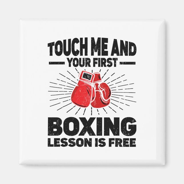 Íman Toque Em Mim E Sua Primeira Lição De Boxin É Free  (Frente)