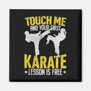 Íman Toque Em Mim E Sua Primeira Lição De Karate É Mart