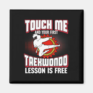 Íman Toque Em Mim E Sua Primeira Lição De Taekwondo É L