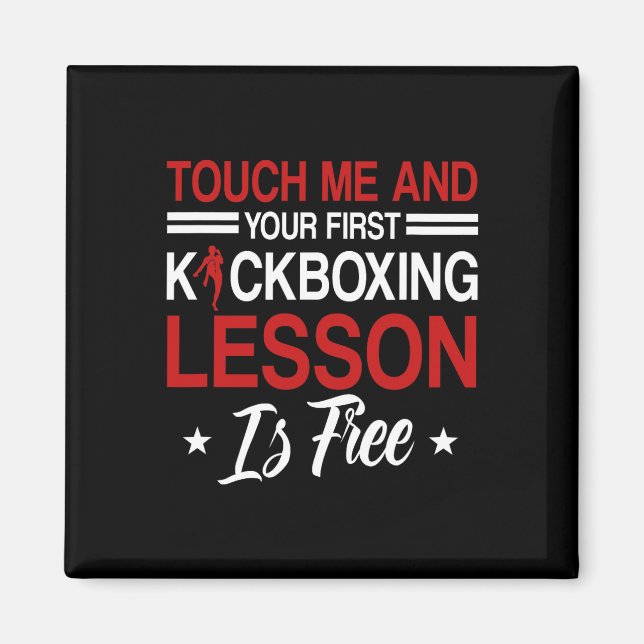 Íman Toque Me E Sua Primeira Aula De Kickboxing É Gráti (Frente)