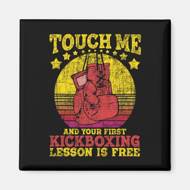 Íman Toque-me E Sua Primeira Aula De Kickboxing É Gráti (Frente)