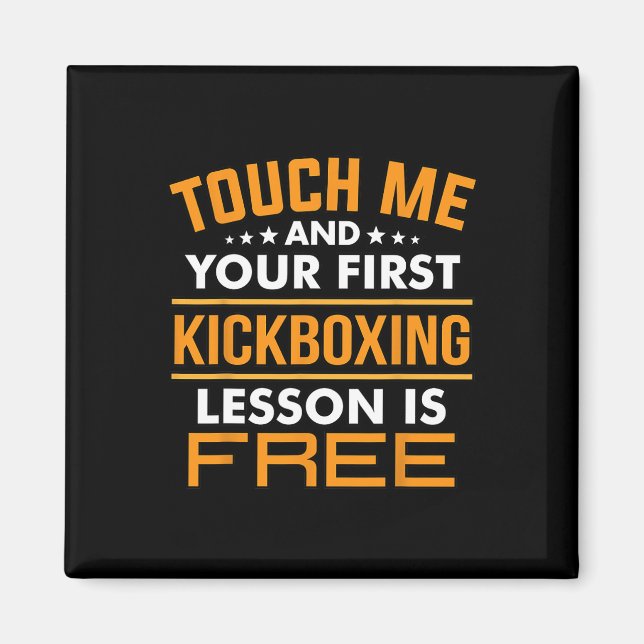 Íman Toque Me E Sua Primeira Aula De Kickboxing É Gráti (Frente)
