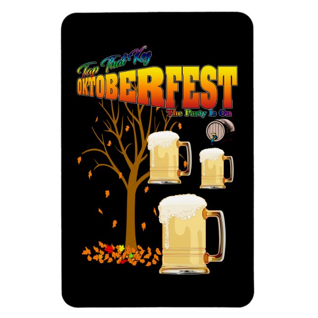 Íman Toque naquele Keg II - Oktoberfest (Vertical)
