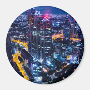 Íman Tóquio à noite