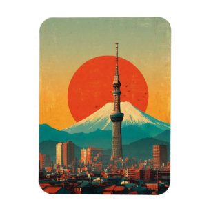 Íman Tóquio Japão vintage