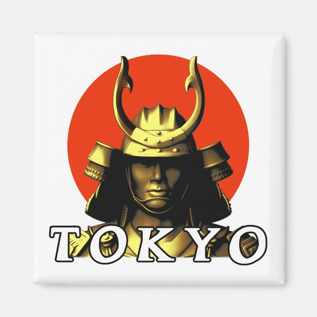 Íman Tóquio Samurai Japão (Frente)