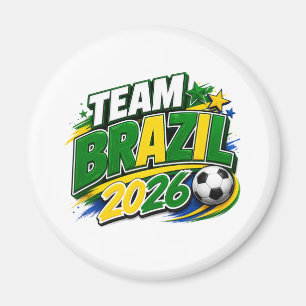 Íman TORCIDA BRASIL 2026 Fã Brasileiro Ma