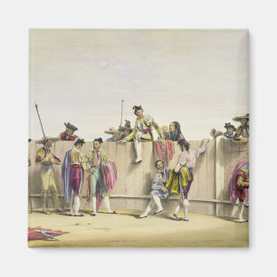 Íman Toreros Repose entre os Bulls, 1865 (cor l