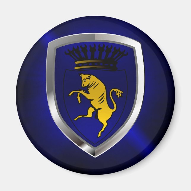 Íman Torino Mettalic Emblem (Frente)