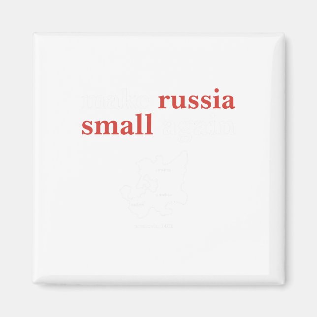 Íman Torne a Rússia pequena novamente (Frente)