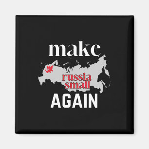 Íman Torne a Rússia Pequena Novamente Cor da Bandeira d