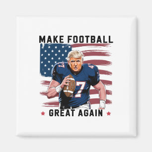 Íman Torne o Futebol Americano Grande Novamente Trump B