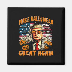 Íman Torne o Halloween Grande Novamente Donald Trump Es