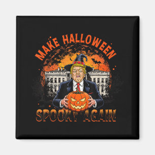 Íman Torne o Halloween Novamente Engraçado Trump Hallow