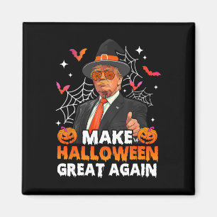 Íman Torne o Halloween Ótimo Novamente Divertido Trump