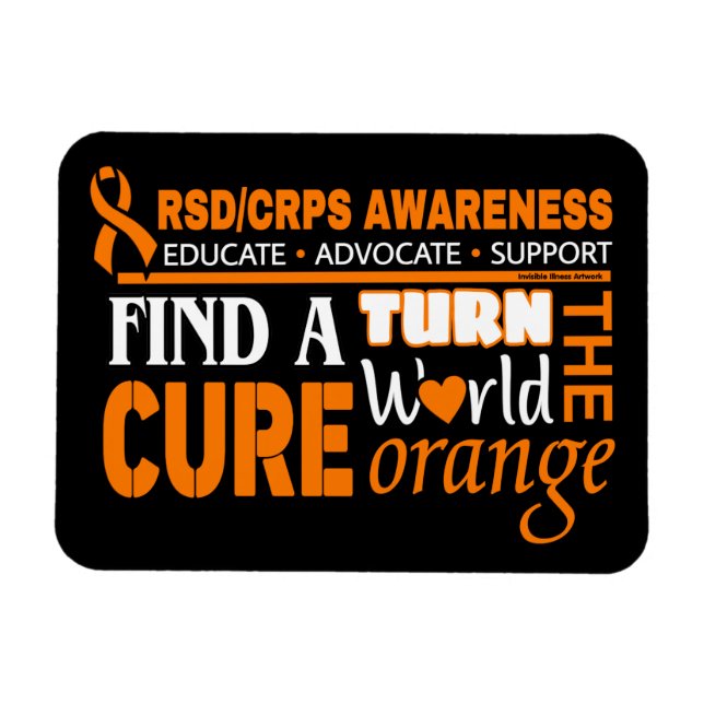 Íman Torne o mundo laranja...RSD/CRPS (Horizontal)