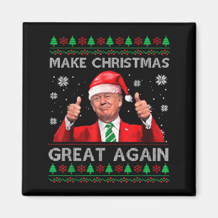 Íman Torne o Natal Grande Novamente Xmas Divertido Trum