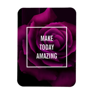 Íman Torne o Rosa roxo incrível de hoje Inspiração