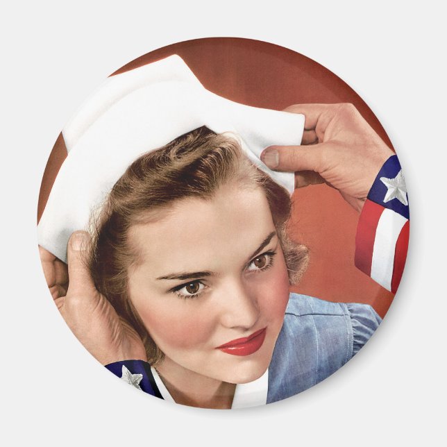 Íman Torne-Se Uma Enfermeira (Frente)