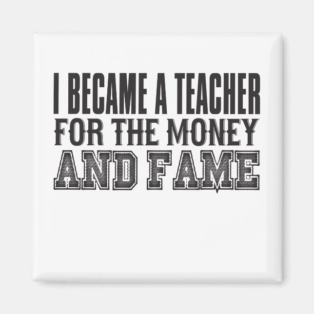 Íman Tornei-Me Professora Do Dinheiro E Da Fama (Frente)