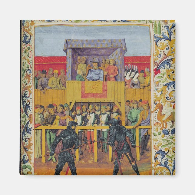 Íman Torneio de Combate Mão-a-Mão (Frente)