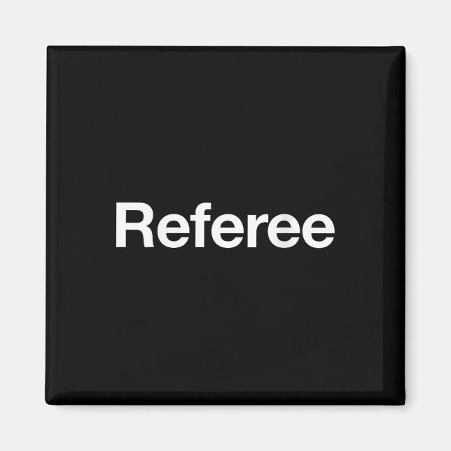 Íman Torneio de Karate Referee (Frente)