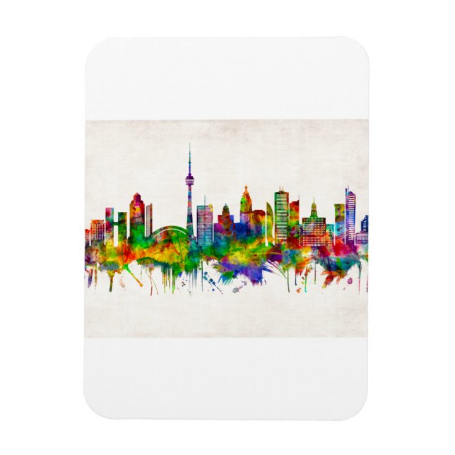 Íman Toronto Canada Skyline (Vertical)