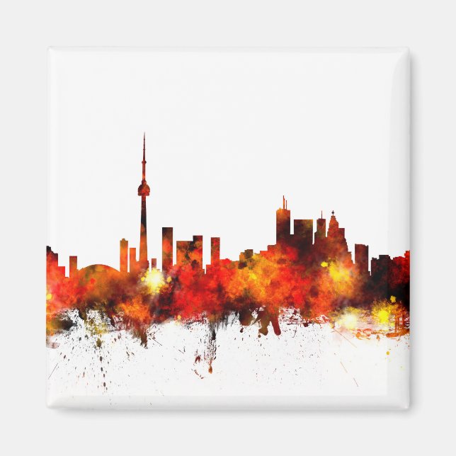 Íman Toronto Canada Skyline (Frente)