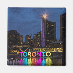 Íman Toronto Colorful Skyline