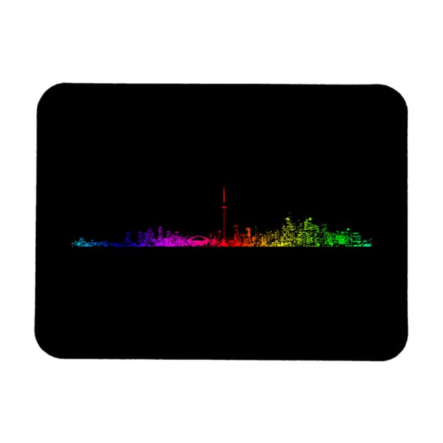 Íman Toronto Rainbow (Horizontal)