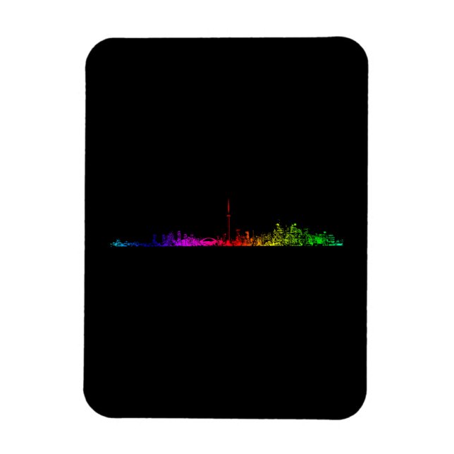 Íman Toronto Rainbow (Vertical)