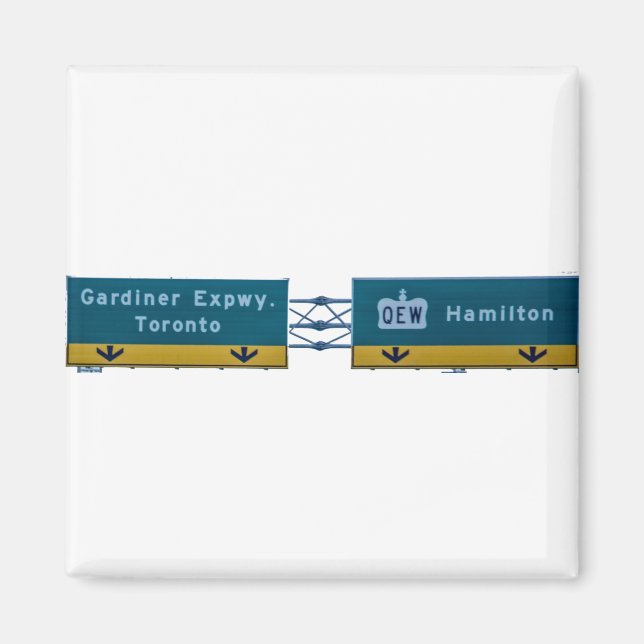 Íman Toronto, sinal interestadual da rua Canda (Frente)