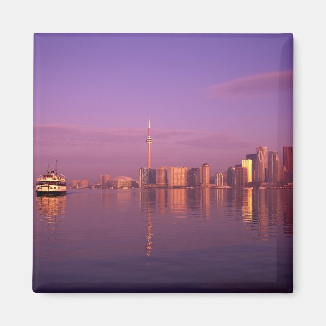 Íman Toronto Skyline, Ontário, Canadá (Frente)