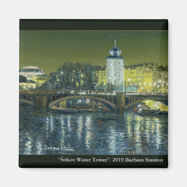 Íman "Torre Água Šitkov" (Frente)