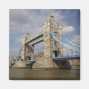 Íman Torre Bridge e Rio Tâmisa, Londres,