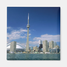 Íman Torre CN e Skydome em Toronto, Ontário,