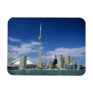Íman Torre CN e Skydome em Toronto, Ontário,