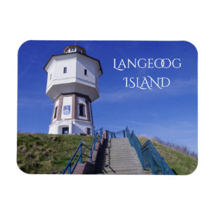 Íman Torre de Águas de Langeoog, Frisia Oriental, Alem